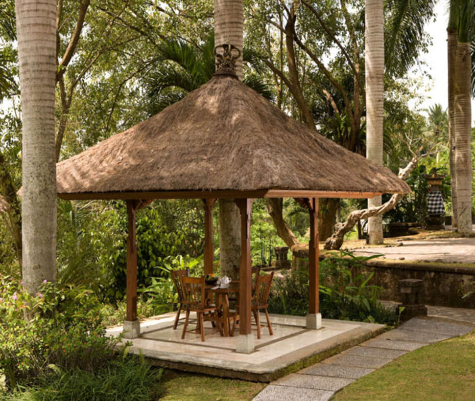 Ein Foto von der Terrasse im The Payogan Villa Resort & Spa