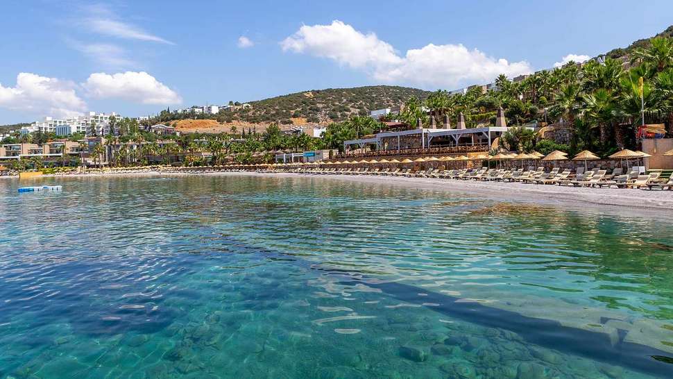Een foto van het strand bij Magic Life Bodrum