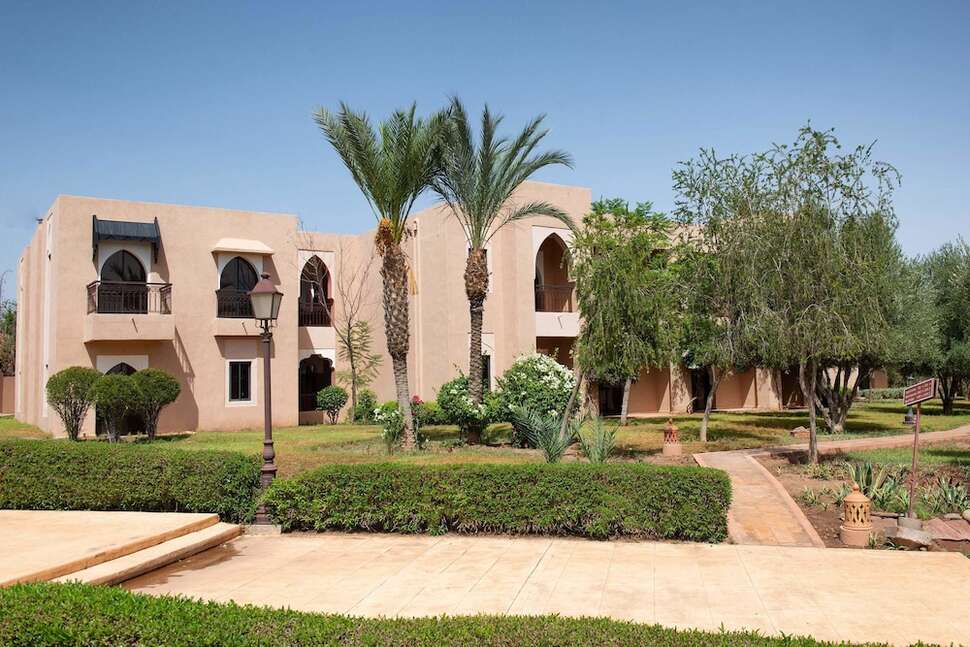 Een foto van de buitenkant van Marrakech Ryads Parc & Spa