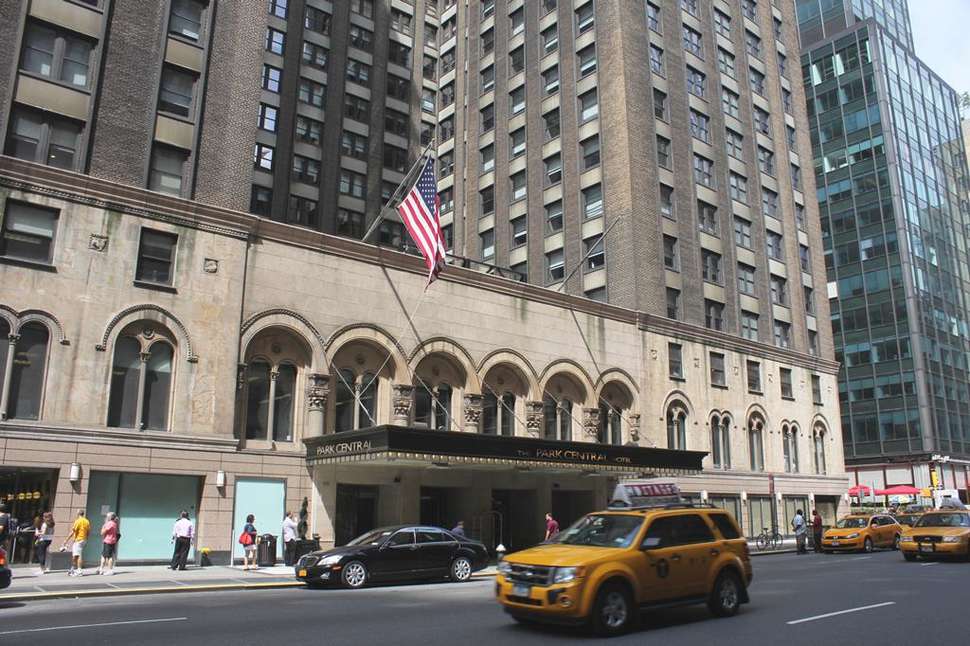 Een foto van een overzicht van Park Central New York Hotel