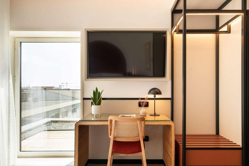Een foto van The Editory Garden Baixa Porto Hotel