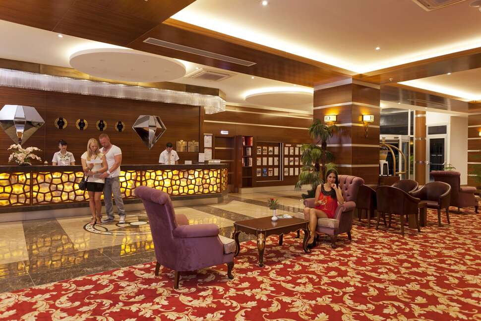 Een foto van het interieur van Diamond Resort & Spa