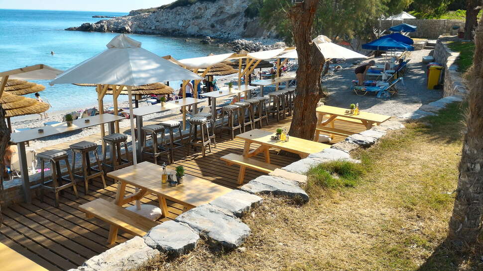 Ein Foto von den Einrichtungen im Glicorisa Beach Hotel