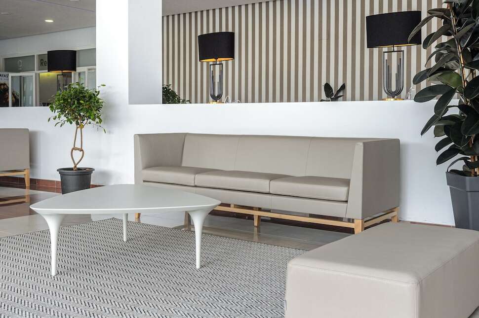 Een foto van het interieur van Hotel Vibra Riviera