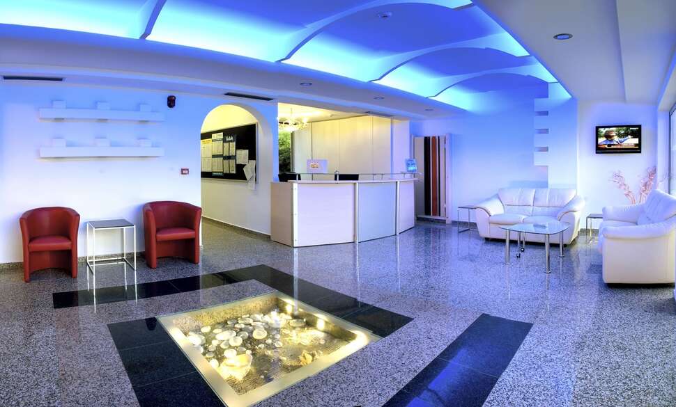 Een foto van het interieur van Kolymbia Bay Art Hotel