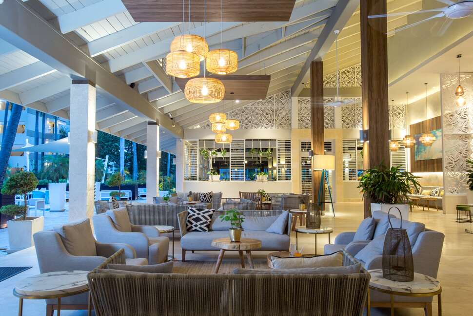 Een foto van het interieur van Vista Sol Punta Cana
