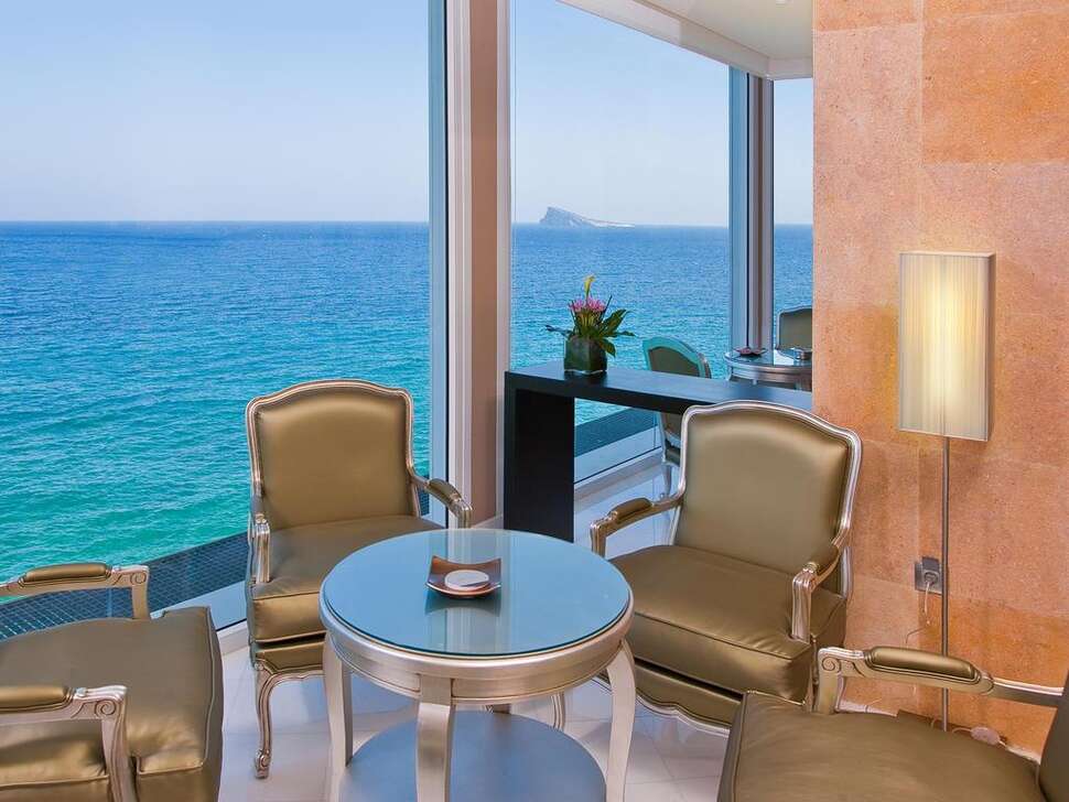 Ein Foto vom Innenbereich im Villa Venecia Hotel Boutique Gourmet