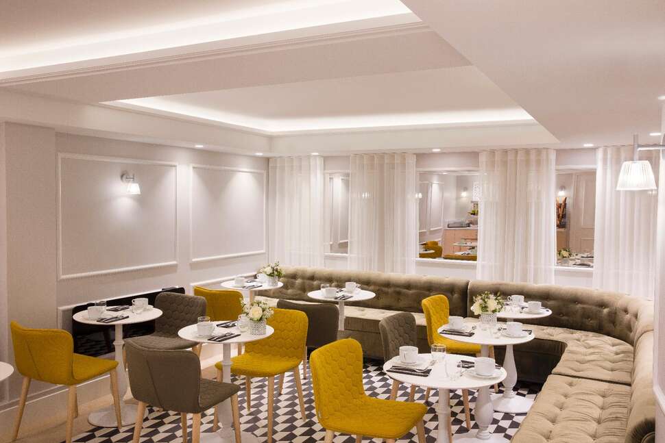 Ein Foto von den Einrichtungen im Hotel Pastel Paris