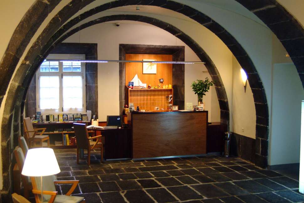 Een foto van het interieur van Hotel Do Colegio