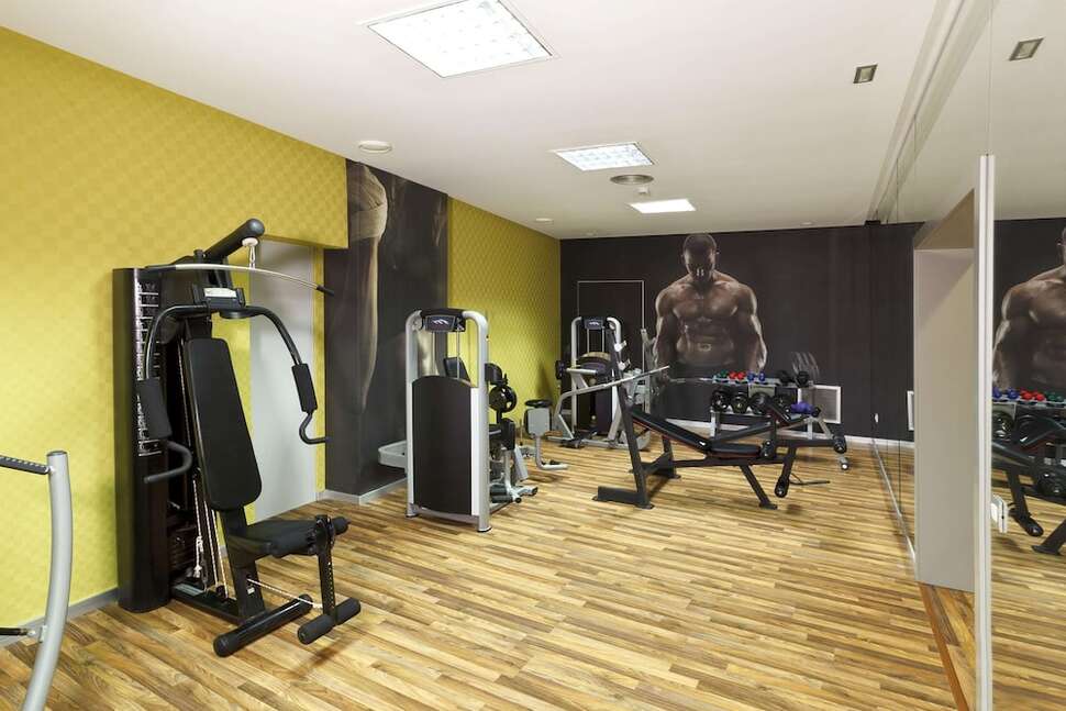 Ein Foto von den Einrichtungen im Olympic Palace Hotel