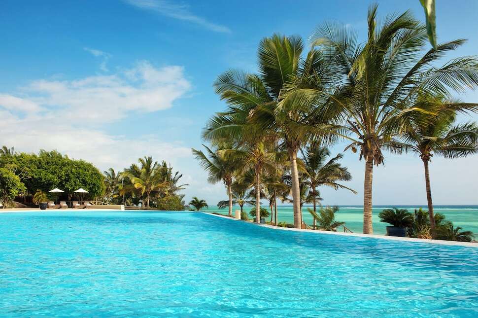Ein Foto vom Pool im Melia Zanzibar