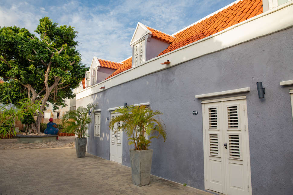 Een foto van de buitenkant van Pietermaai Boutique Hotel