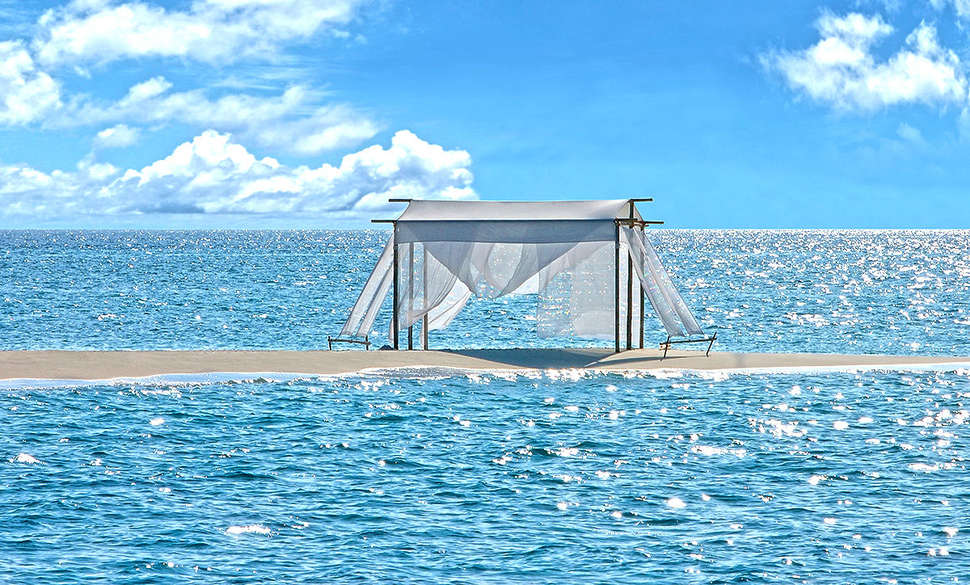 Een foto van het strand bij Royal Island Resort & Spa