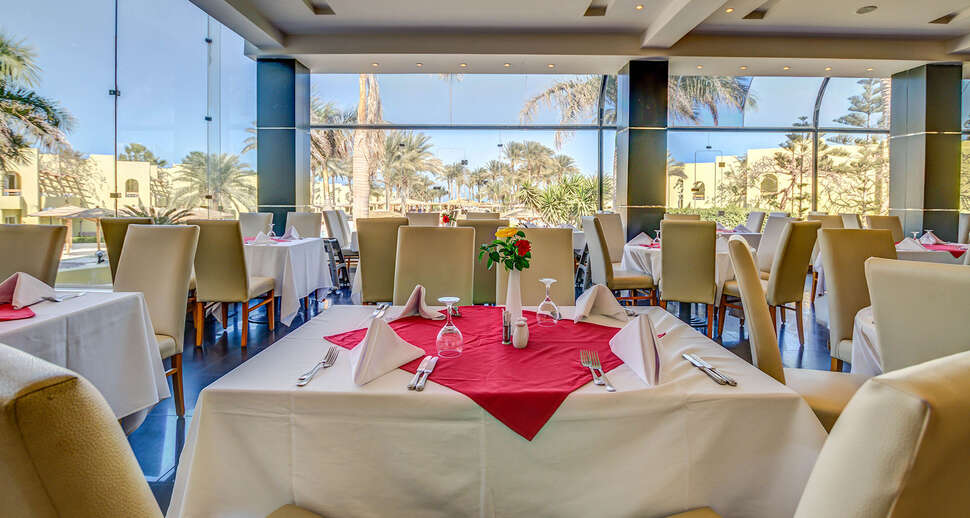 Ein Foto von den Einrichtungen im Palm Beach Resort