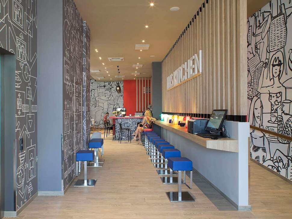 Een foto van de faciliteiten bij Ibis Riga Centre