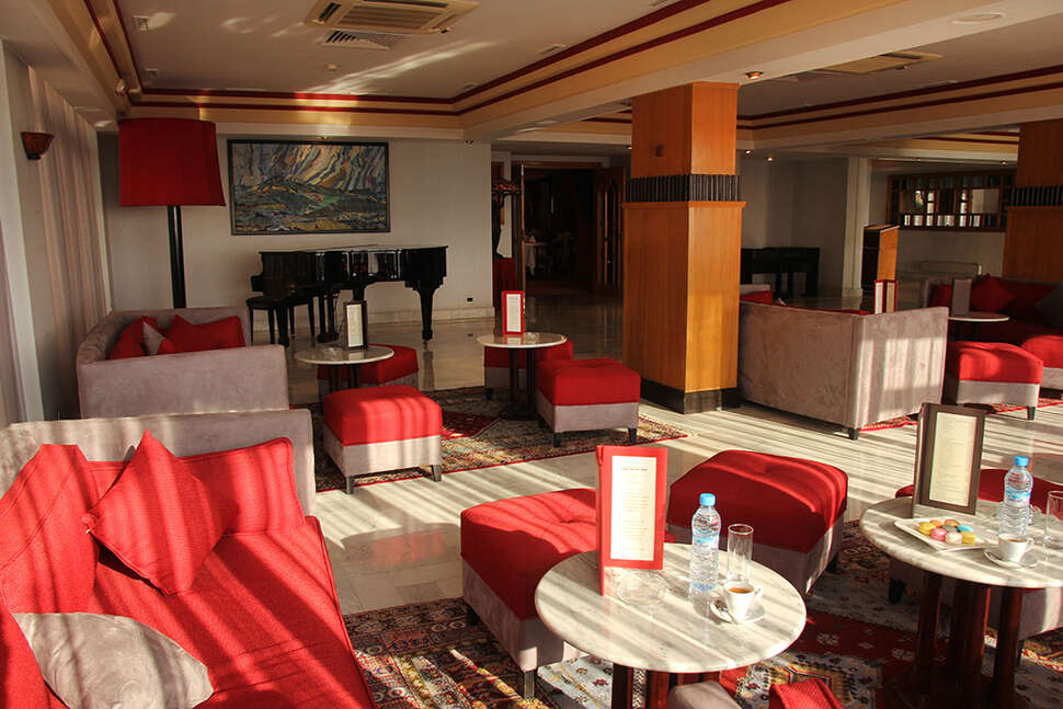 Een foto van het interieur van Hotel Agadir Beach Club