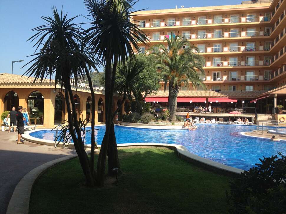 Een foto van het zwembad bij Hotel Luna Club
