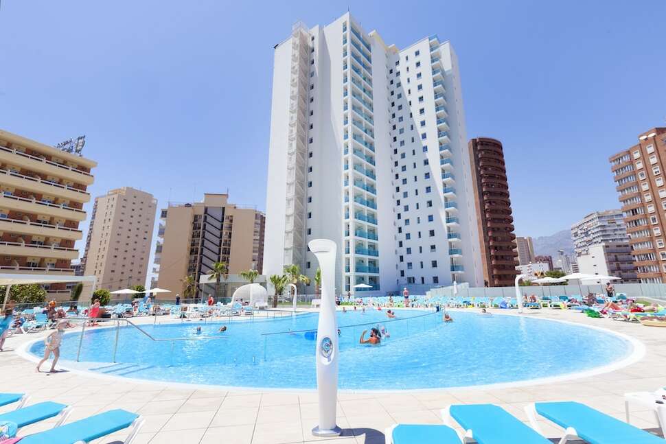 Ein Foto von einer Übersicht des Port Benidorm Hotel & Spa