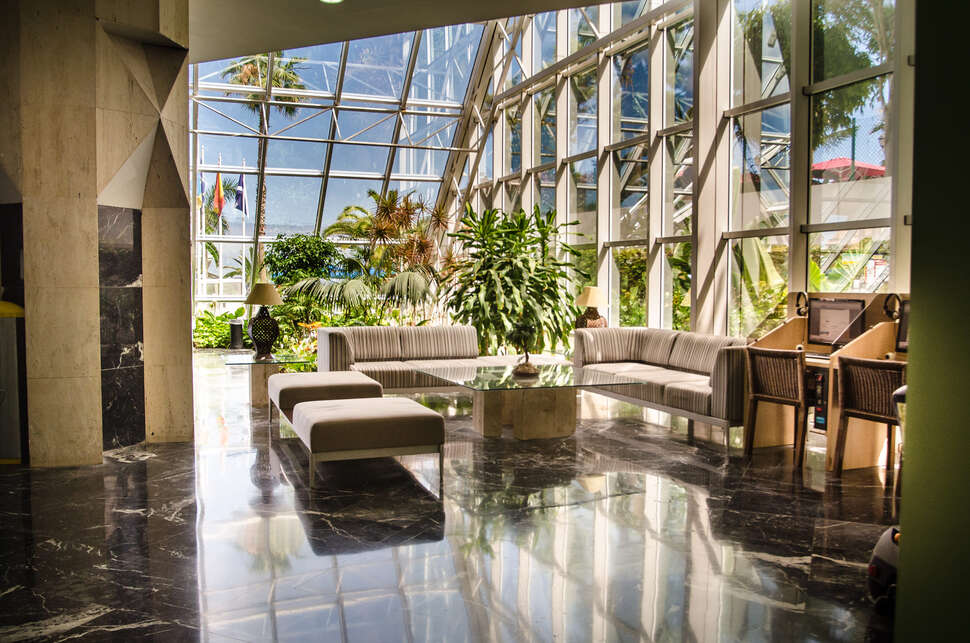 Een foto van het interieur van Catalonia Las Vegas