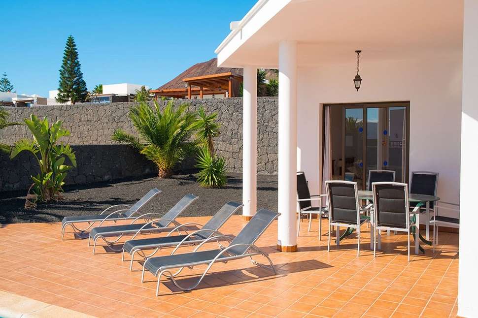 Ein Foto vom Pool im Villas Blancas