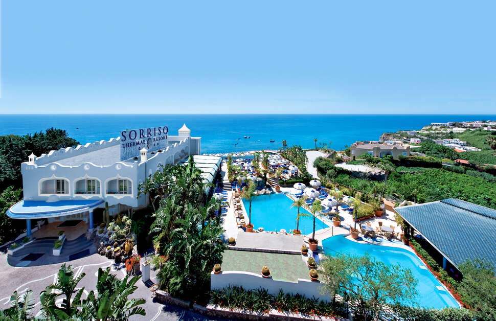 Een foto van het zwembad bij Sorriso Thermae & Resort