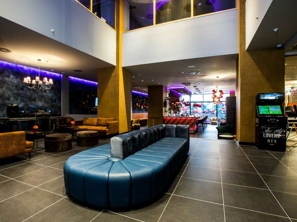 Een foto van het interieur van NYX Hotel Madrid