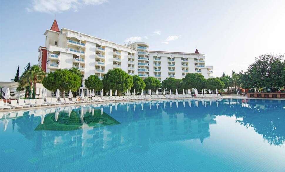 Een foto van een overzicht van Garden of Sun Hotel