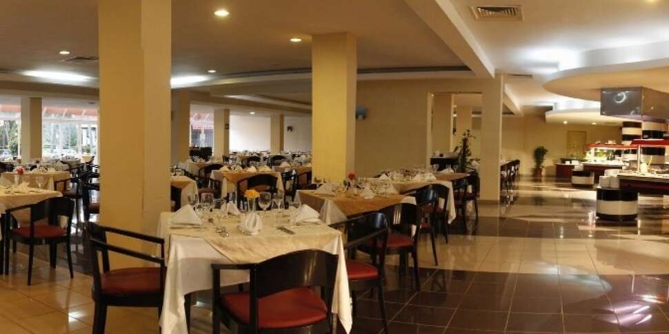 Een foto van het interieur van Occidental Arenas Blancas