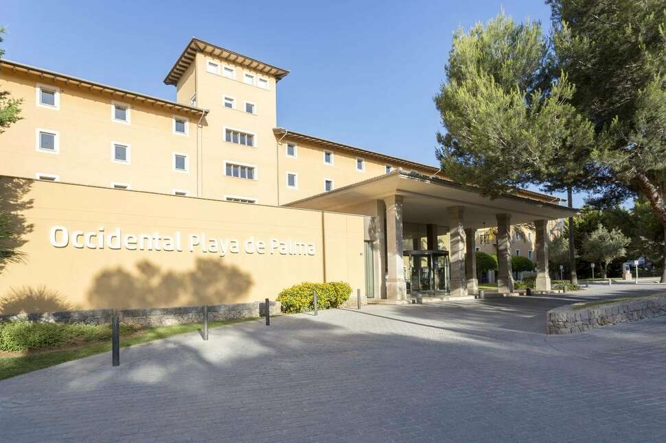 Een foto van de buitenkant van Occidental Playa de Palma