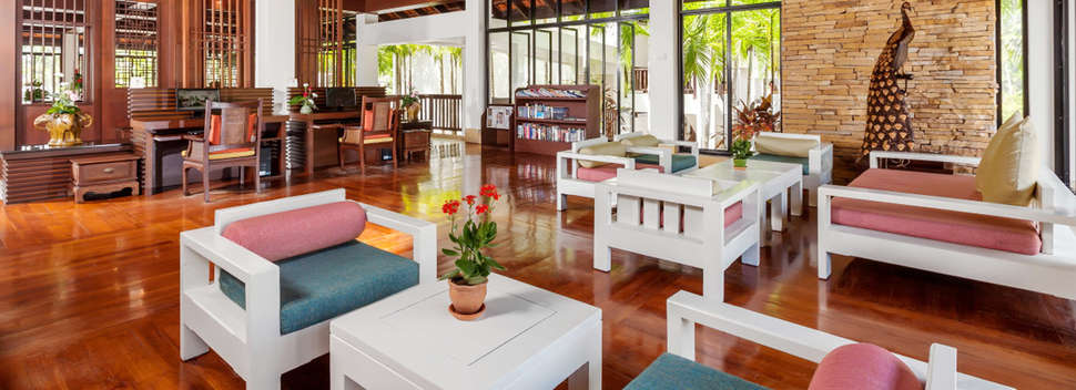 Een foto van het interieur van The Briza Beach Resort Khao Lak