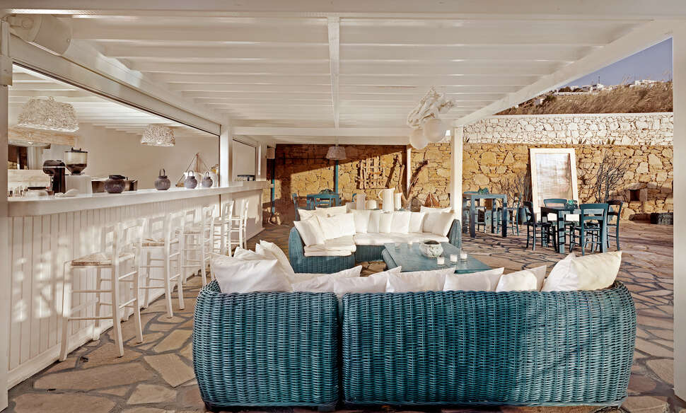 Een foto van de faciliteiten bij Mykonos Bay Hotel