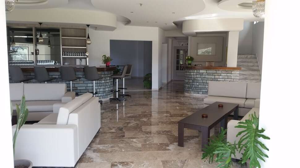 Een foto van het interieur van Saint George Resort Archangelos