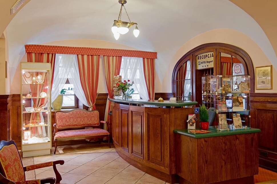 Een foto van het interieur van Hotel RT Regent