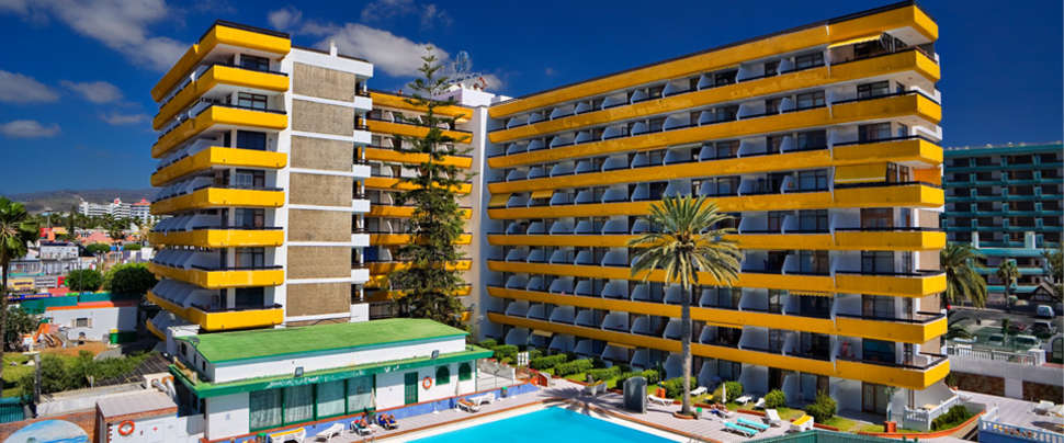 Een foto van het zwembad bij Appartementen Las Arenas
