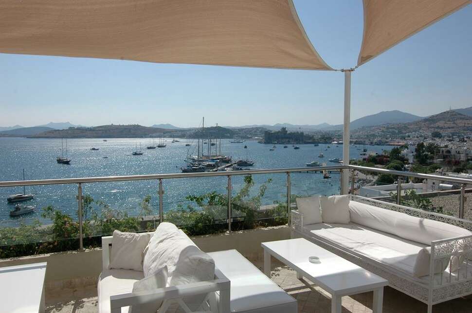 Een foto van het terras bij Diamond of Bodrum