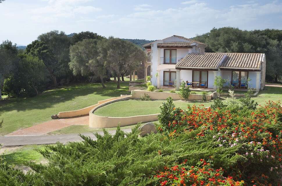 Een foto van de buitenkant van Hotel Parco degli Ulivi