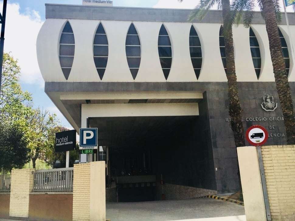 Een foto van de faciliteiten bij Hotel Medium Valencia