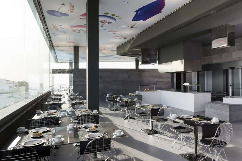 Een foto van de faciliteiten bij La Isla y el Mar Hotel Boutique
