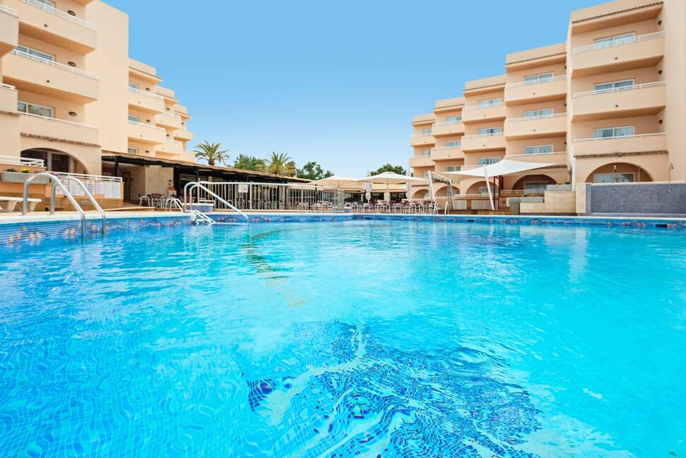 Rosamar Ibiza hotel.