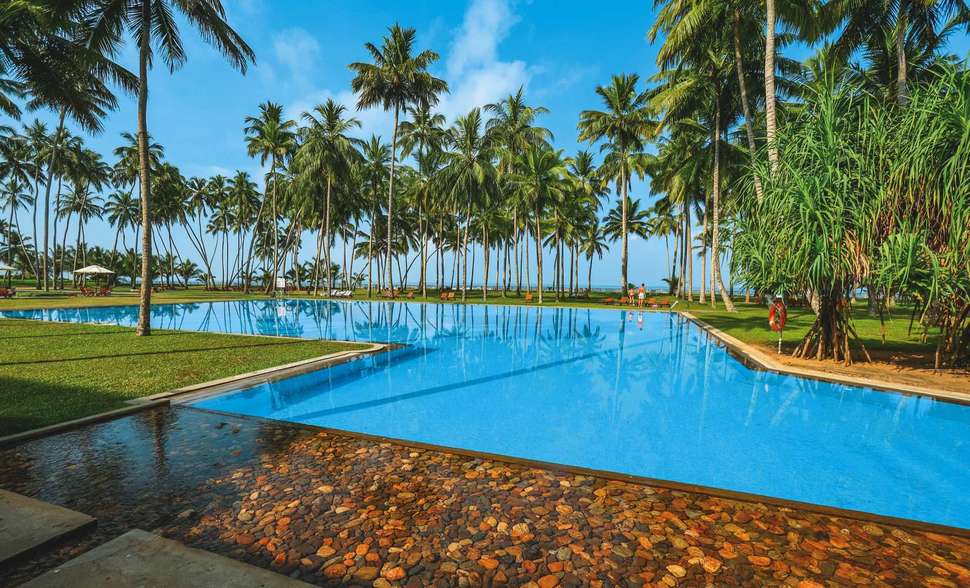 The Blue Water Hotel.