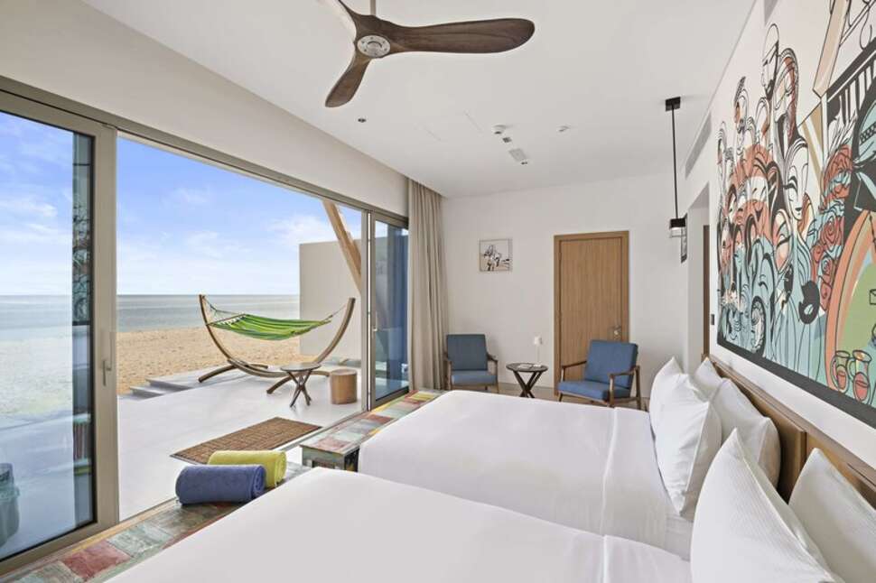 Fuwairit Kite Beach Tapestry Collection by Hi