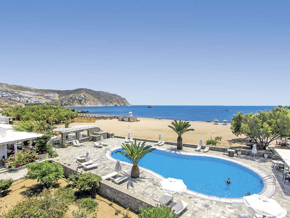 Sunrise Hotel Mykonos.