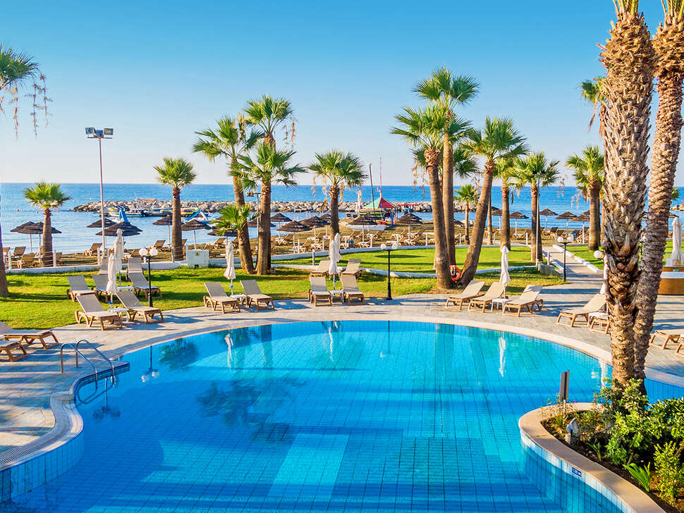 The Golden Bay Beach Hotel.