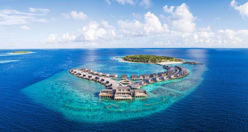 The St. Regis Maldives Vommuli Resort.